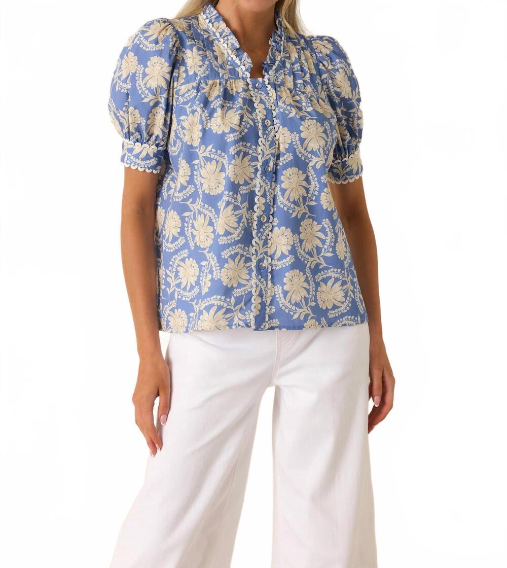 NEW PROSPERINA gretchen top in bloomport